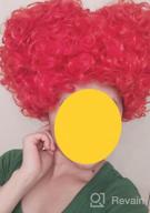 img 1 attached to Be The Queen Of Hearts: STfantasy Curly Beehive Wig For Women & Girls - Perfect For Halloween, Anime Parties, And Cosplay! review by Jennifer Johnson