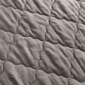 img 2 attached to NTBED Waterproof Mattress Protector, Quilted Mattress Pad Cover With Deep Pocket Stretches Up To 14 Inches, Soft & Breathable Elastic Fitted Sheet Mattress Topper (Full, Gray)