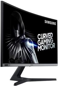 img 3 attached to 🖥️ Samsung 27 Inch Curved Monitor LC27RG50FQNXZA, 1920x1080P with HDMI