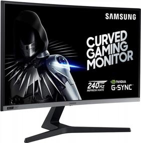 img 4 attached to 🖥️ Samsung 27 Inch Curved Monitor LC27RG50FQNXZA, 1920x1080P with HDMI