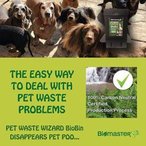 img 2 attached to BioBin Pet Waste Disposal Unit – 10” X 18” Recycled Material Digester For Dog/Cat Poop