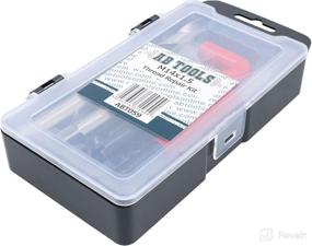 img 2 attached to 🧰 AB Tools M14 x 1.5mm Thread Repair Kit/Helicoil Set - 9pc | Fix Damaged Threads - 15pc AN025