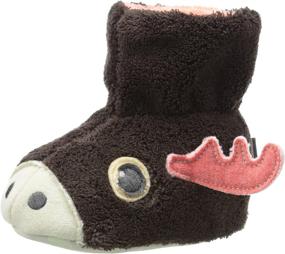 img 4 attached to 🐻 Cute Critter Bootie Slipper for Toddler Boys' Shoes available at Boots