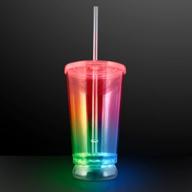 brighten up any occasion with flashingblinkylights multicolor led to-go tumblers (set of 4) logo