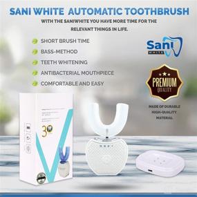 img 3 attached to 🪥 Saniwhite Ultrasonic Toothbrushes for Enhanced Dental Hygiene and Protection
