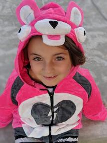 img 2 attached to Толстовка с капюшоном ComfyCamper Pink Bear Costume
