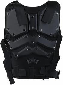 img 2 attached to Ultimate Tactical Airsoft Vest: Adjustable Fit, Multi-Purpose For Paintball & Cosplay