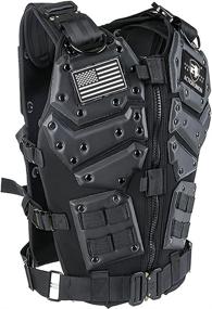 img 3 attached to Ultimate Tactical Airsoft Vest: Adjustable Fit, Multi-Purpose For Paintball & Cosplay