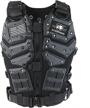 ultimate tactical airsoft vest: adjustable fit, multi-purpose for paintball & cosplay logo