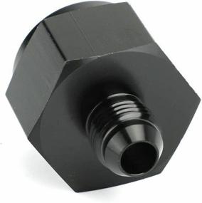 img 2 attached to 10AN Female To 6AN Male AN Flare Fitting Reducer Adapter Black 2PCS - Smileracing