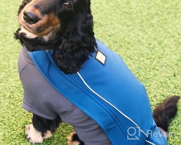 img 1 attached to RUFFWEAR Cloud Chaser Waterproof Insulated Jacket For Dogs - Obsidian Black, Large review by Beth Williams