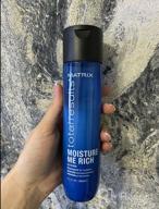 img 1 attached to Matrix hair shampoo Total Results Moisture Me Rich, 1000 ml review by Ada Wado ᠌