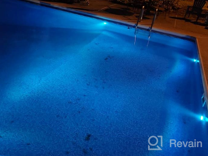 img 1 attached to LOFTEK Submersible LED Lights With Remote RF(164Ft),Full Waterproof Pool Lights For Inground Pool With Magnets, Suction Cups,3.35” Color Changing Underwater Lights For Ponds Battery Operated (4 Packs) review by Craig Kumar