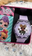 img 1 attached to L.O.L. Surprise! Girls' Quartz Watch - Pink Plastic Strap (Model: LOL4042) - A Perfect Timepiece for Kids! review by Janet Hill