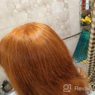 img 1 attached to Exitenn Color Permanente Cream Hair Dye, 7400 Rubio Medio Cobre Rojizo, 60 ml review by Riko Long ᠌