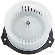 eccpp abs plastic heater blower motor for chevy with fan cage - exact fit for 2000-2005 buick century & 2000-2004 buick regal - compatible with 2001-2003 chevy corvette & chevy impala logo