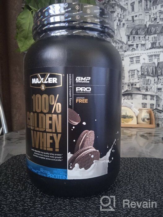 img 1 attached to Maxler Golden Whey Protein - High-Quality 100% Protein Blend with 25g review by Hideo Tsushi ᠌