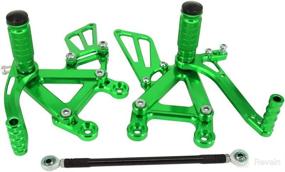 img 3 attached to JFG RACING Motorcycle Rearsets Motorcycle & Powersports best on Parts