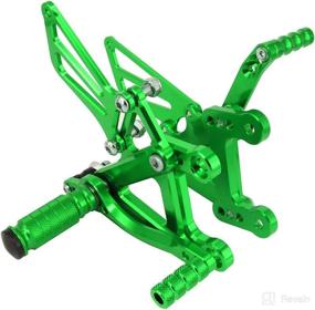 img 4 attached to JFG RACING Motorcycle Rearsets Motorcycle & Powersports best on Parts