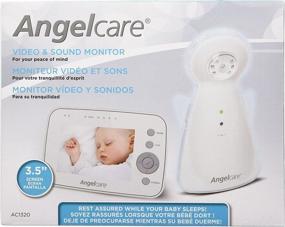 img 1 attached to Keep a watchful eye with the Angelcare AC1320 Baby Breathing Movement Monitor - 3.5” Display