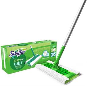 img 3 attached to Efficient Cleaning with Swiffer Sweeper Starter Kit in Green