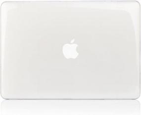 img 2 attached to Кристально чистый тонкий жесткий защитный чехол и чехол для клавиатуры, совместимые с MacBook Air 13 дюймов (модели: A1369 и A1466, выпуск 2010–2017)