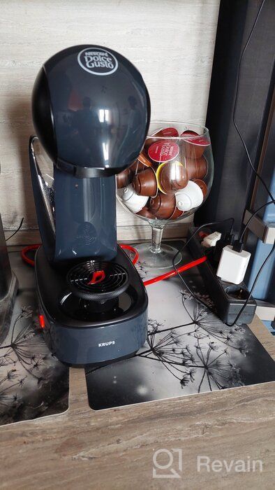 img 2 attached to Capsule coffee machine Krups Dolce Gusto Infinissima KP 1701/1705/1708/KP173B, dark gray review by Dorota Sokalska (Wic ᠌