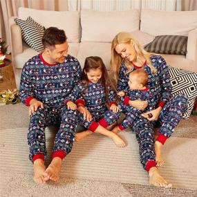 img 2 attached to CALLA DREAM Christmas Polyester Matching Apparel & Accessories Baby Boys best: Clothing