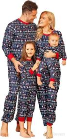 img 4 attached to CALLA DREAM Christmas Polyester Matching Apparel & Accessories Baby Boys best: Clothing