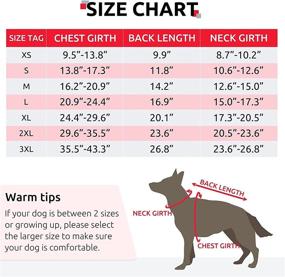 img 3 attached to 🐶 MIGOHI Dog Winter Coat: Reversible Fleece Jacket with Harness Hole for Small Medium Large Dogs – Keep your Pet Warm in Cold Weather, Red S