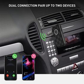 img 1 attached to 🚗 Enhanced Bluetooth 5.0 Car Adapter Receiver: Effortless Connectivity for Cars and Speakers