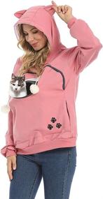 img 2 attached to Толстовка Carrier Kitten Holding Hoodies