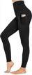 enhance your workout experience with styleword women's high-waist yoga pants with pockets logo