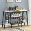 stylish and functional homyshopy wine rack table for elegant wine storage and entertaining at home logo