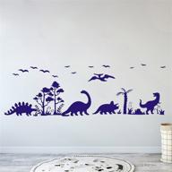 sticker dinosaur bedroom jurassic nursery nursery логотип