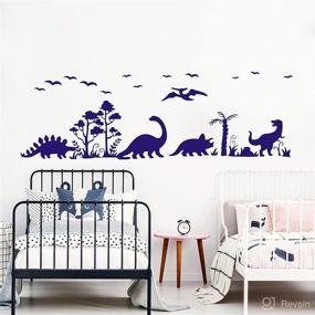 img 2 attached to Sticker Dinosaur Bedroom Jurassic Nursery Nursery