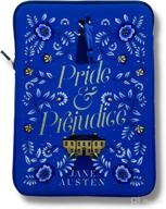 📚 water and stain resistant book beau book sleeve with zipper - pride & prejudice jumbeau edition логотип