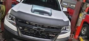 img 5 attached to Auto Ventshade [AVS] Hood Shield / Bug Shield High Profile Chrome, 1 Pc 680054 Fits 2015 - 2022 Chevrolet Colorado