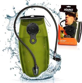 img 4 attached to 💧 Black Source Tactical WXP Storm Valve Hydration Reservoir System - Widepac Closure, Leakproof Design
