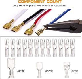 img 2 attached to 12-Slot Fuse Relay Box: A Comprehensive Solution with 6 Relays, 6 ATC/ATO Fuses, and 41 Metallic Pins for Automotive, Jeep, Boat, Car, Marine Engine Bay