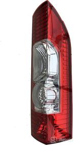 img 3 attached to 🚦 Right Side Passenger Tail Rear Lamp Light Without Circuit for Ram Promaster 1500, 2500, 3500 (2015-2022) - LONGLING