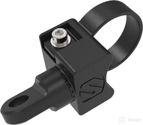 img 4 attached to Scosche PSM21006-175 BaseClamp Adjustable Whip/Flag Mount Base with 1.75” Tube Clamp - ATV, UTV, and Side x Side Compatible, Black
