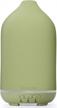 salking stone diffuser, ceramic ultrasonic essential oil diffuser for aromatherapy, birthday gift (matcha green) logo