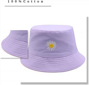 img 1 attached to Packable Cotton Bucket Hat - Perfect For Summer Travel, Beach And Outdoor Activities - Unisex Sun Hat