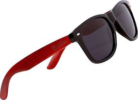img 4 attached to Woodies Rose Sunglasses Polarized Lenses