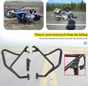 img 1 attached to FATExpress Versys650 Motorcycle Crashbar Protector Motorcycle & Powersports