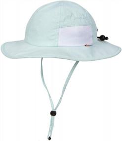 img 4 attached to UPF 50+ Sun Protection Hat For Baby, Toddler & Kids By SwimZip