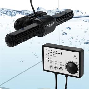 img 4 attached to 🌊 Poafamx Wave Maker: Controller for 1.2m/3.9ft Long Fish Tanks - Saltwater/Freshwater Cross Flow Water Circulation Pump (110V, 50W)