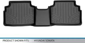 img 2 attached to SMARTLINER Custom Floor Hyundai Sonata Interior Accessories