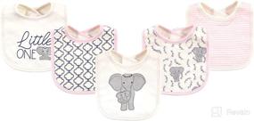 img 1 attached to Touched Nature Unisex Organic Cotton Feeding best: Bibs & Burp Cloths